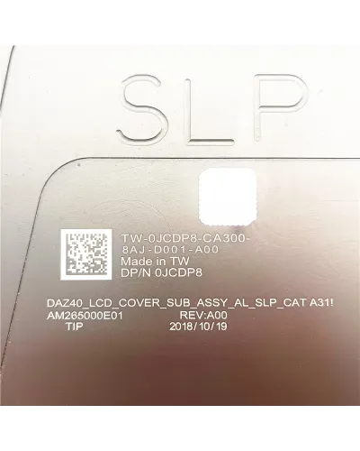 Rückseitiges Bildschirmgehäuse 0JCDP8 AM265000E01 für Dell Latitude 7490 E7490 €81.90