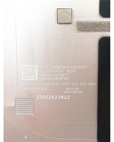 Unteres Gehäuse 08DFX0 AM3RH000203 für Dell XPS 15 9520 €63.50