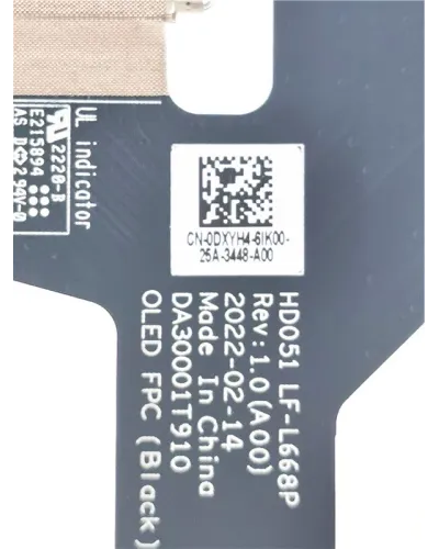 Cavo Flat video LVDS LF-L668P 0DXYH4 DA30001T910 per Dell XPS 15 9520 Precision 5570 €40.50