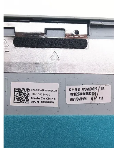 Rückseitiges Bildschirmgehäuse 0RVGPW AP36N000221 für Dell G15 5510 5511 5515 5520 5521 5525 €35.90
