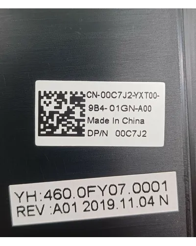 Rückseitiges Bildschirmgehäuse 00C7J2 460.0FY07.0001 für Dell Latitude 3500 €24.90