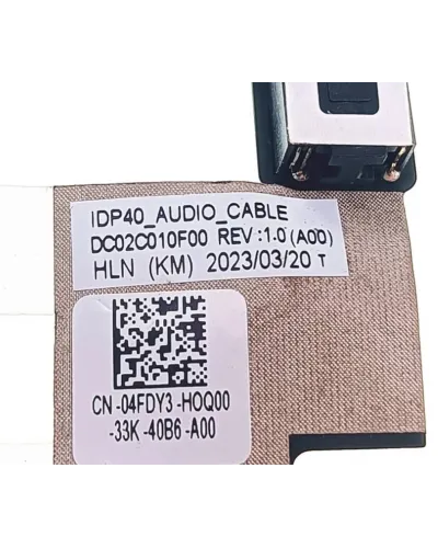 Cable audio 04FDY3 DC02C010F00 para Dell Alienware x14 R2 €37.90