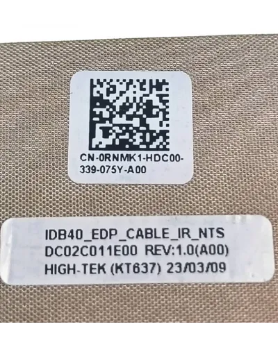 Cable flex video LVDS 0RNMK1 DC02C011E00 para Dell Latitude 5440 E5440 Precision 3480 €15.50
