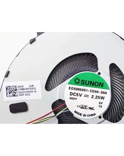 Ventilador 13NB0J40T01011 EG50050S1-CD90-S9A para Asus VivoBook S14 S430 X430 S4300U €23.20