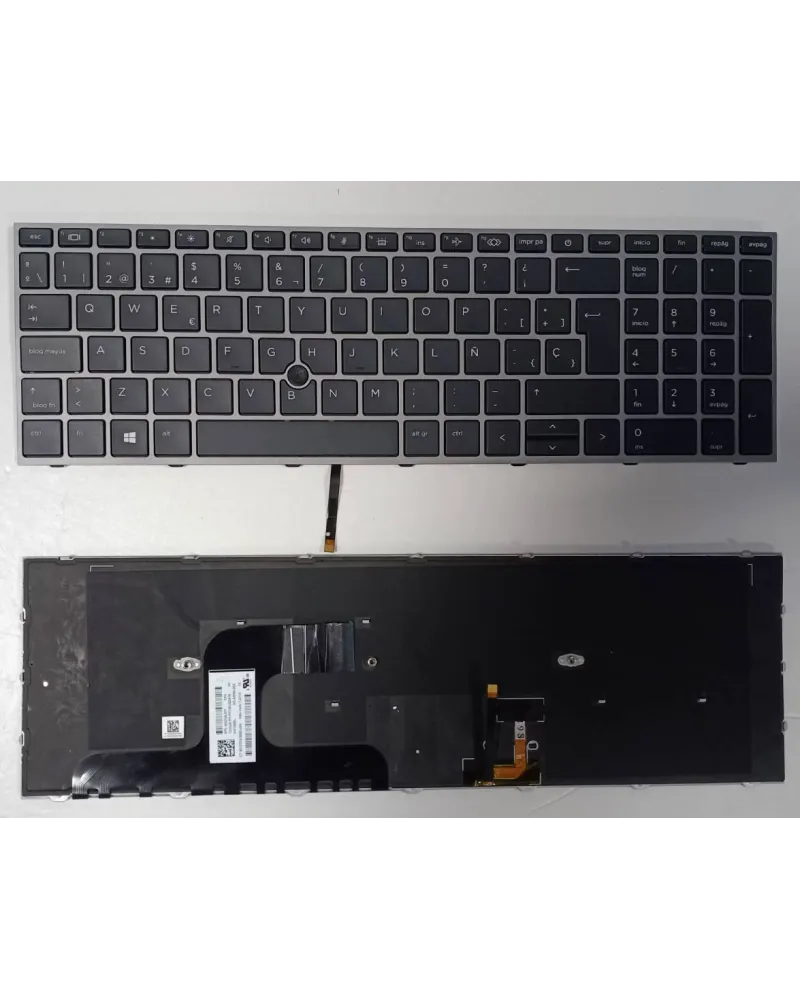 Teclado Versión SP M20128-071 PK132UQ2A18 para HP ZBook Fury 17 G7