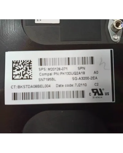 Clavier Version SP M20128-071 PK132UQ2A18 pour HP ZBook Fury 17 G7