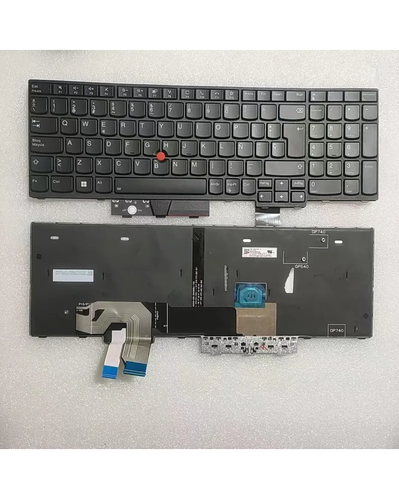 SP version keyboard 5N20Z74868 PK131K91B21 for Lenovo ThinkPad P17 P15 T15g Gen 2