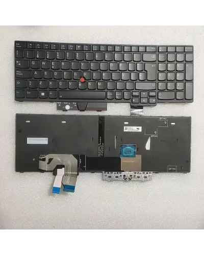 Teclado Versión SP 5N20Z74868 PK131K91B21 para Lenovo ThinkPad P17 P15 T15g Gen 2