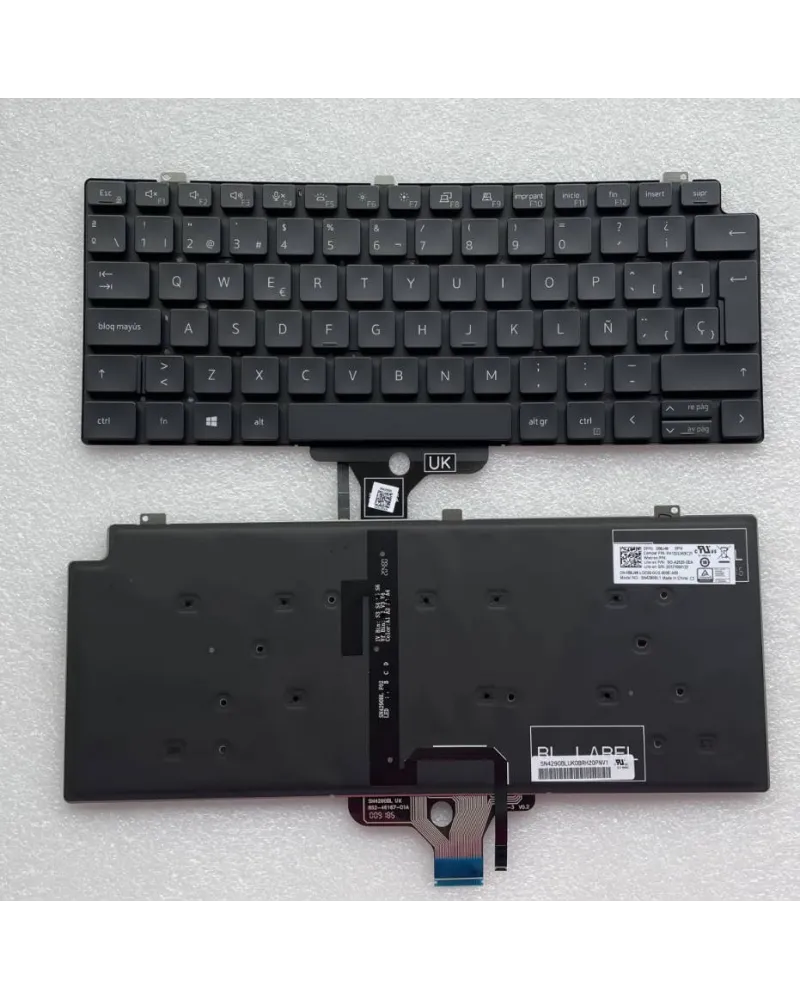Tastiera Versione SP 068J48 PK132UW3C21 SN4290BL SG-A2520-2EA per Dell Latitude 7310