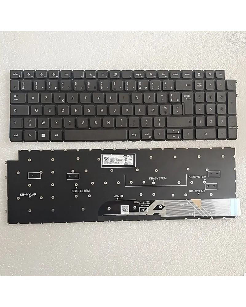Tastatur Version FR 07X91M PK133ZT1A17 SG-A5850-2FA für Dell Latitude 3510 3511 3515 3520 3525