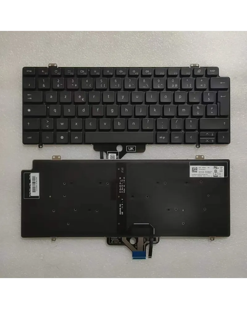 Tastatur Version FR 08H0K0 PK132VN3B17 SG-A2560-2FA SN4294BL für Dell Latitude 7410 Tastatur Version FR 08H0K0 PK132VN3B17 SG-A2560-2FA SN4294BL für Dell Latitude 7410