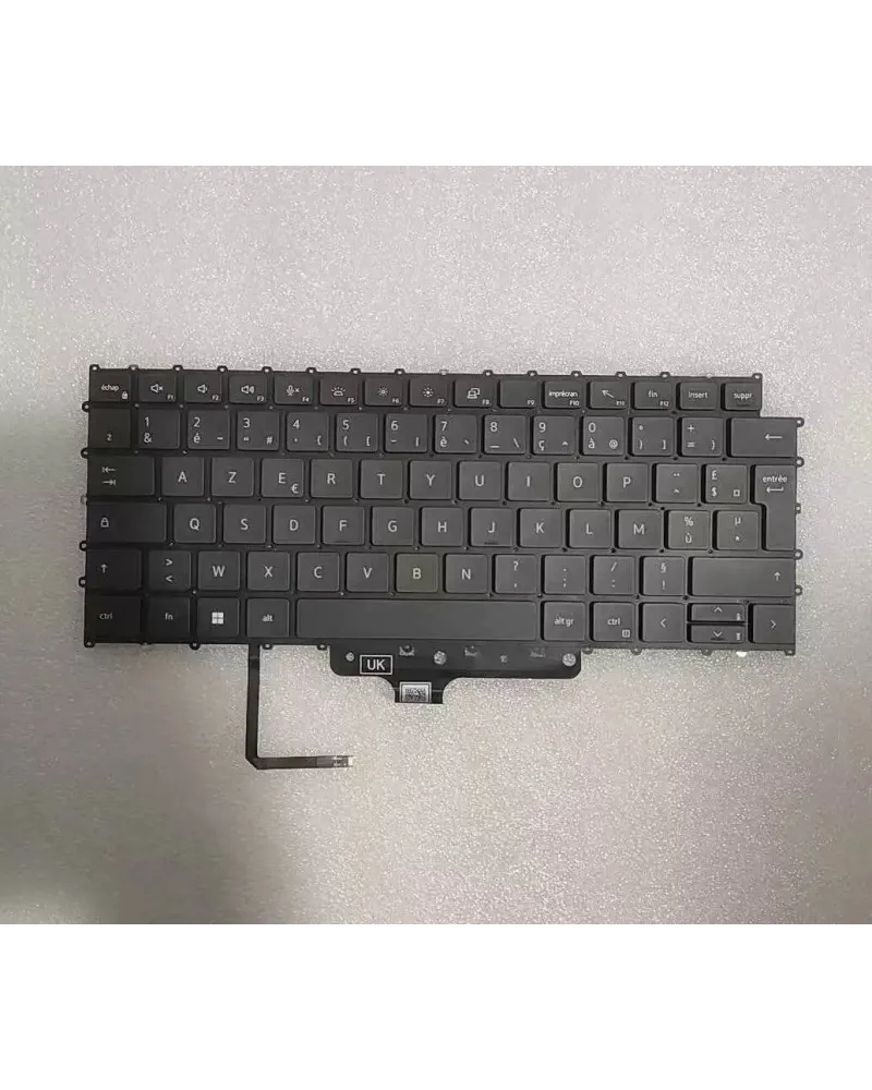 Teclado Versión FR 0KT7YR SG-B4900-2FA SN2B60B20 para Dell Latitude 7330