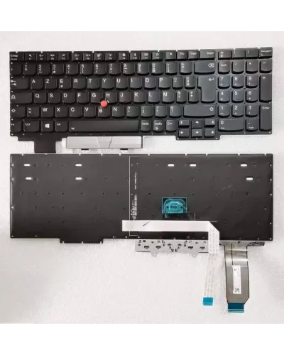 Clavier Version FR V185820DK1 SN20U64355-01 pour Lenovo ThinkPad E15
