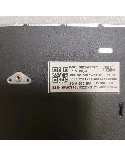 FR version keyboard 5N20W68191 SG-A1500-2FA PK131H62A16 for Lenovo ThinkPad L15 Gen 2