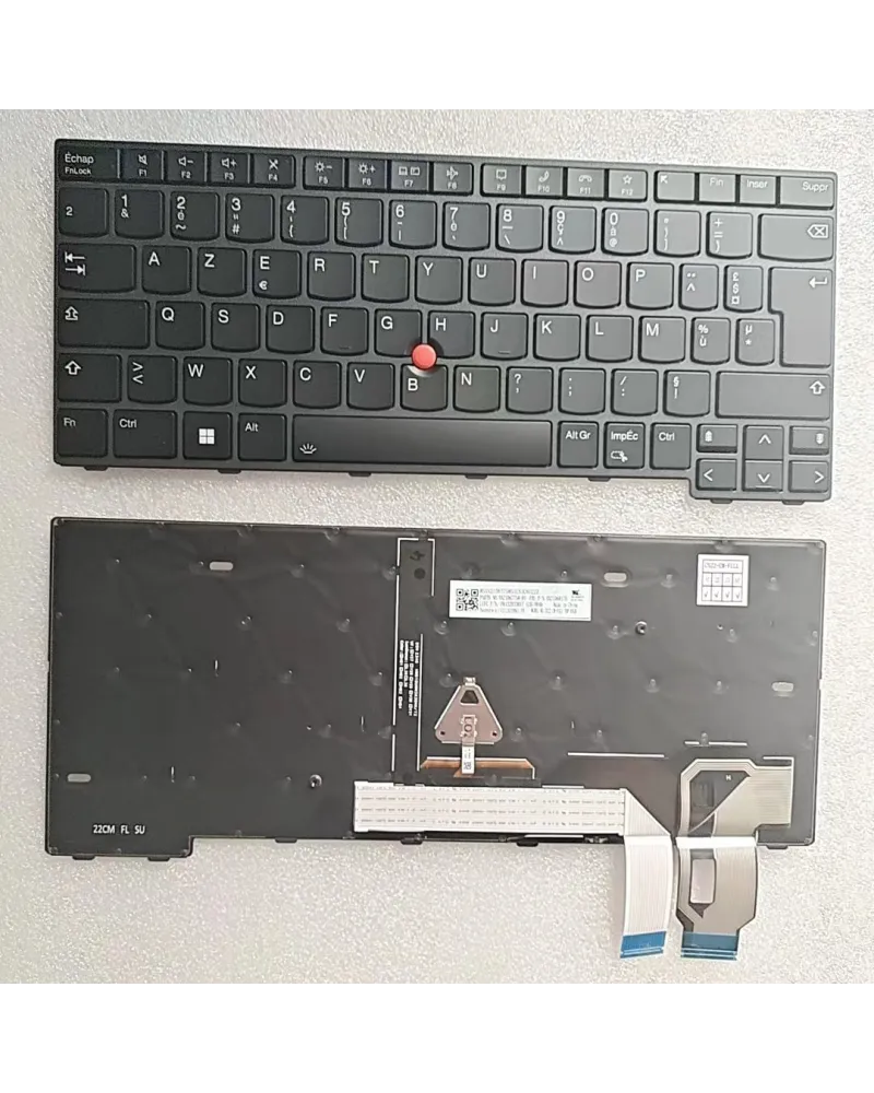 Tastatur Version FR 5N21D68077 für Lenovo ThinkPad L14 Gen 4