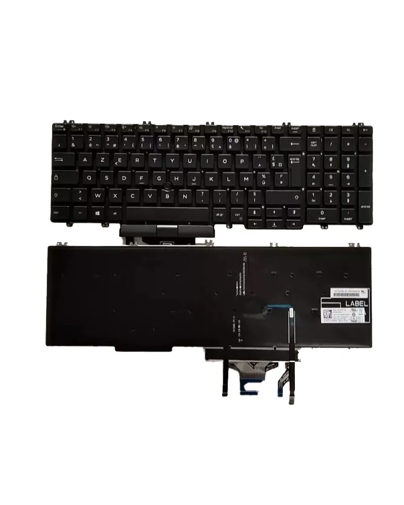 Tastiera Versione FR 0WMCDP PK132VX3B17 SG-97710-2FA SN2004B per Dell Precision 3540 3541