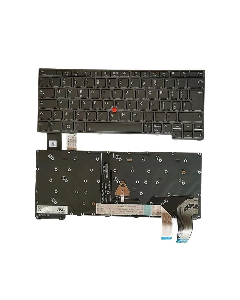 Italian version keyboard 5N21H77277 for Lenovo ThinkPad X13 Gen 3