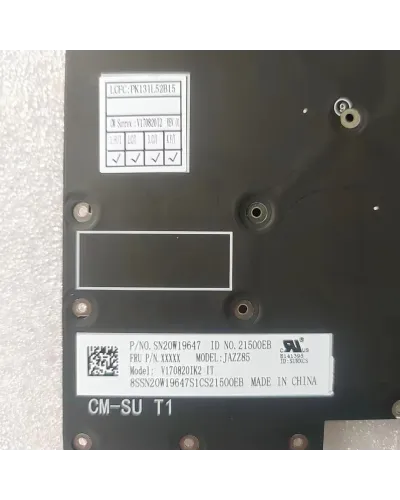 Italian version keyboard SN20W19647 V170820IK2 PK131L52B15 for Lenovo ThinkPad T14s