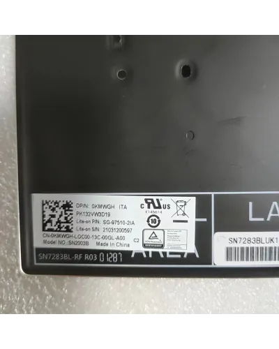 Clavier version italienne 0KMWGH PK132VW3D19 SG-97510-2IA pour Dell Latitude 5400 5401 5410 5411