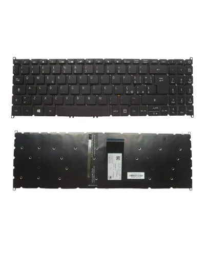 Teclado versión italiana NKI15130EG ACM16P66IO PK132CE1A15 para Acer Swift 3 SF315