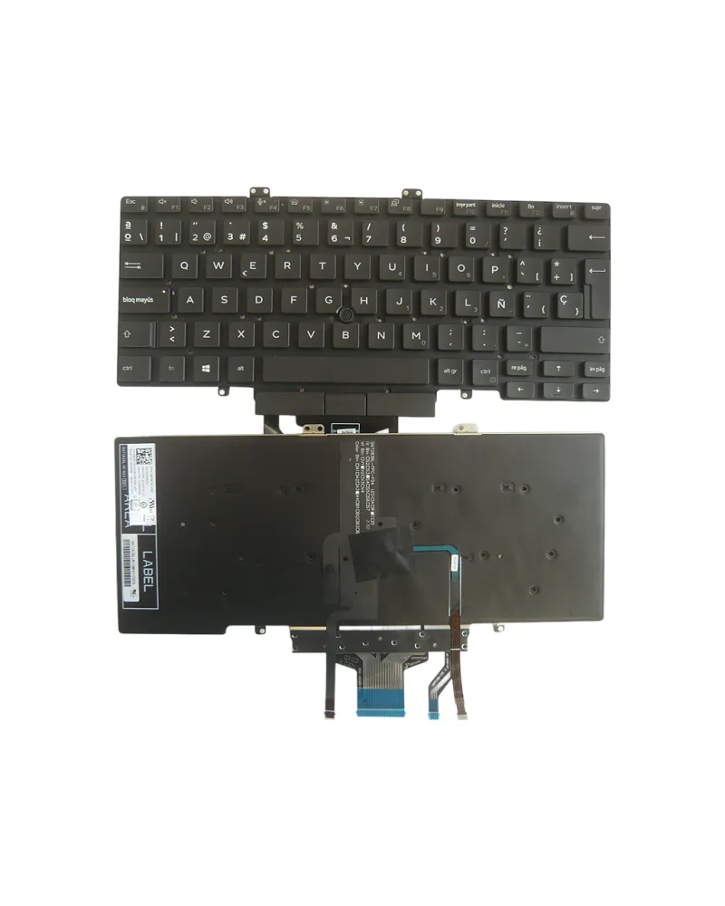 Spanische Version Tastatur 0MPWCW PK132VW3D23 für Dell Latitude 5400 5401 5410 5411