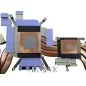 Fan heatsink set (GTX1080 138W) 0FRPY8 AT1QB00BZC0 for Dell Alienware 17 R4 Fan heatsink set (GTX1080 138W) 0FRPY8 AT1QB00BZC0 for Dell Alienware 17 R4