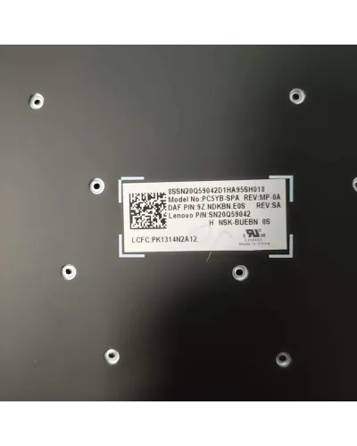 Spanische Version Tastatur SN20Q59042 PK1314N2A12 für Lenovo Legion Y520