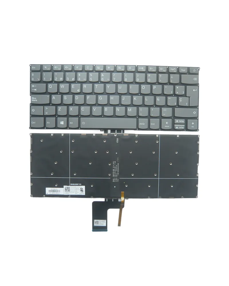 Spanish version keyboard SN20M62462 PK131YAB12 for Lenovo IdeaPad 720S-14IKB