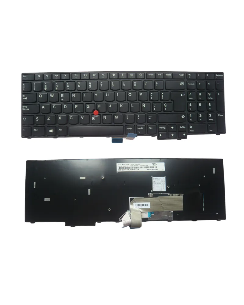 Spanish version keyboard SN20K93378 01AX210 for Lenovo Thinkpad E570 E570C E575