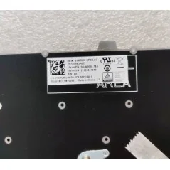 Clavier version LA espagnole 0YKRVK PK1338B3A22 SG-A5010-74A pour Dell Latitude 3120