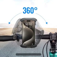 Support Téléphone Ugreen Vélo et Moto 360°