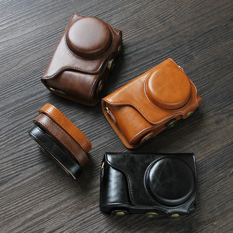 Étui en Cuir Vintage pour Samsung Galaxy Camera 2 – 4 Couleurs Élégantes