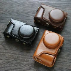 Étui en Cuir Vintage pour Samsung Galaxy Camera 2 – 4 Couleurs Élégantes