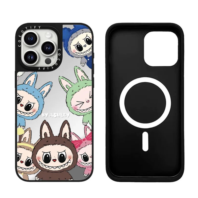 MagSafe-Compatible Acrylic iPhone Case – LABUBU Cartoon Design (Model CB079) MagSafe-Compatible Acrylic iPhone Case – LABUBU Cartoon Design (Model CB079)
