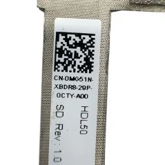 Câble de connecteur de disque dur 0MG51N NBX0002Y700 pour Dell Inspiron 3515 3520 3525 Vostro 3420 3425 3525 | Pièce de Rechange