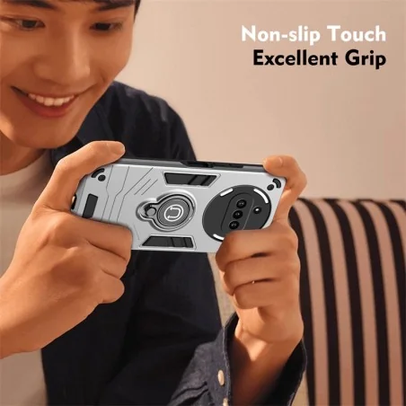 Nothing Phone (3a) Case with Sliding Camera Cover & Kickstand – Durable Protection