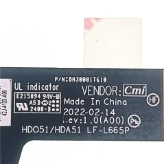 LVDS Flex Video Cable 0K5PCW LF-L665P for Dell XPS 15 9520 9530 Precision 5570 - senove.com