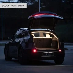 Tesla Model Y 2025+ Dual-Mode Trunk LED Strip – Warm & Cool White Lighting