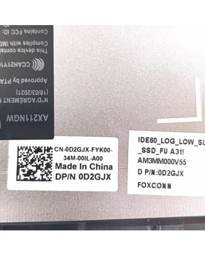 Carcasa base inferior 0D2GJX AM3MM000V55 para Dell Precision 7680 M7680 €49.20