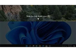 Windows 11 e il suo trucco nascosto: come spegnere il PC facendo scorrere lo schermo