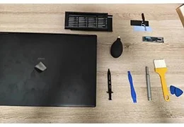 HP OMEN 16: Vollständige Demontage — Reinigung, Wärmeleitpaste-Austausch und Upgrades für fast jeden Laptop